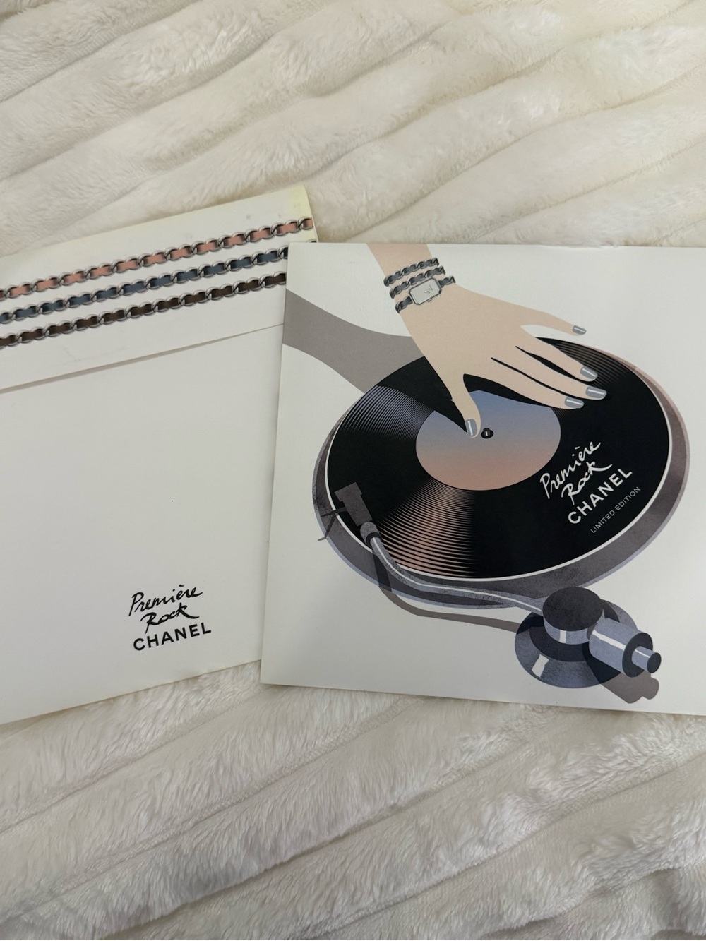Rare CHANEL Premiere Rock Promotional Vinyl LP Record 33 RPM Collectible